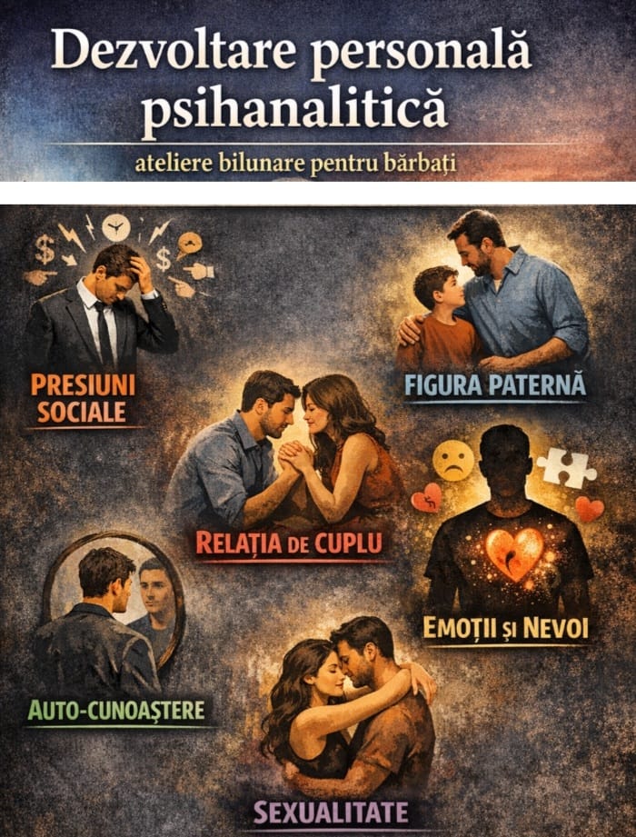 Read more about the article *** Ateliere bilunare pentru BĂRBAȚI ***