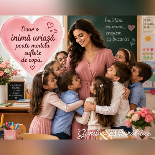 Read more about the article Învățătoarea / învățătorul, educatoarea